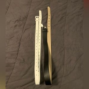 Set of 2 size large belts